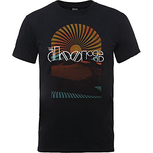 Rockoff The Doors Daybreak T-Shirt, Nero, Xl Uomo