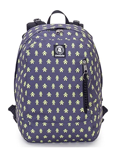 Zaino Scuola Invicta Bacpack Reversibile Grigio
