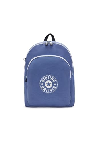 Kipling Zaino Curtis L, 43 X 17 X 33 Cm, 24L, Blu, 100% Poliestere Riciclato
