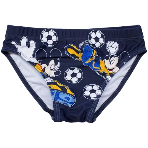 Disney Costume Da Bagno Mickey Mouse Per Bambino Slip Mare Topolino Bimbo 3 Anni 7112