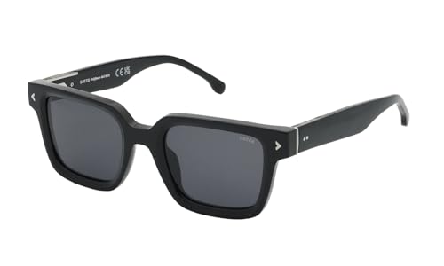 Lozza Sunglasses Sl4338 Shiny Black 52/22/145 Uomo Occhiali, Nero Luccicante