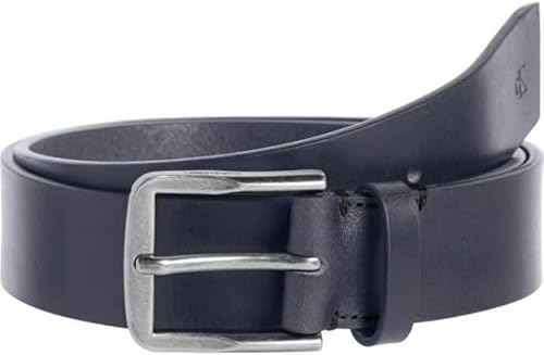 Calvin Klein Classic Flat 35Mm Lv04G7016G Cintura Fissa, Blue (Dark Sapphire/Antique Silver), 115 Adulto