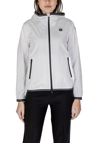 Blauer Giacca A Vento Bianca Da Donna S