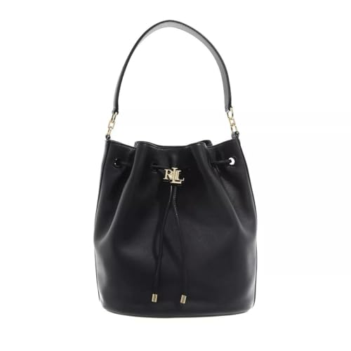 Polo Ralph Lauren Lauren Ralph Lauren Donna Borsa A Spalla Andie 25 Drawstring Large 431876722 Nero Black 003