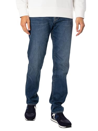 Armani Exchange J13 Slim Fit Comfort Cotton Pants Jeans, Denim Indaco, 40 Uomo