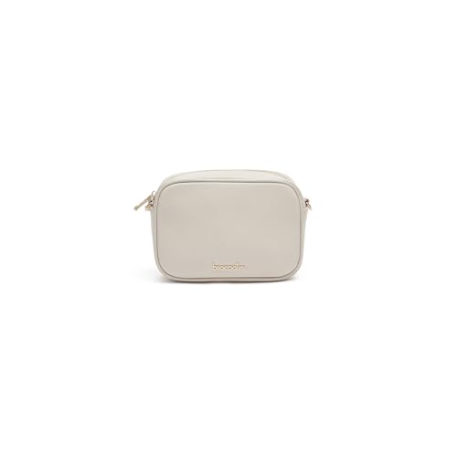 Braccialini Borsa A Tracolla Donna Jinny Leather Pelle Beige