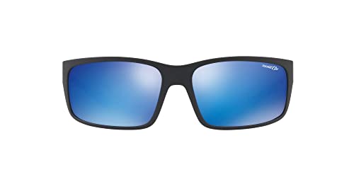 Arnette 0An4242 251125 62 Occhiali Da Sole, Nero (Matte Black/Greenmirrorlightbluee), Uomo