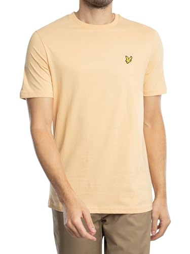 Lyle & Scott Uomo Maglietta Semplice, Sherbet, S