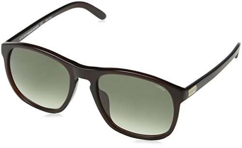 Lozza Sl1845L Sunglasses, Verde (Marrone Oliva Lucido), 55 Unisex-Adulto