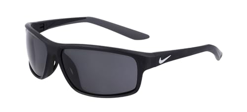Nike Rabid 22 Dv2371 Sunglasses, 010 Matte Black/Dark Grey, 62 Unisex