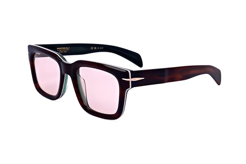 David Beckham Db 7100/S/Le Occhiali Da Sole, Brown Striped Green, 52 Uomo