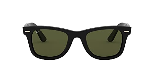 Ray-Ban 4340 Montature, Nero (Black/Green Polarized), 50 Unisex-Adulto
