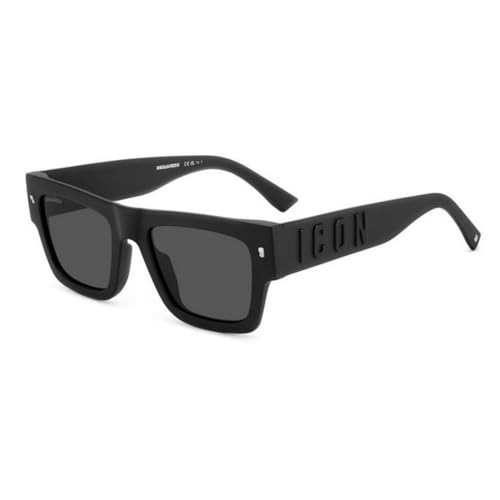 Dsquared2 Icon 0021/S Occhiali, 003/Ir Matt Black, 52 Unisex-Adulto