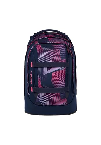 Satch Pack Dalla 5ª Classe, Ergonomico, 30L Di Capacità, Stabile, Massima Organizzazione Seismic Pink - Blu Scuro