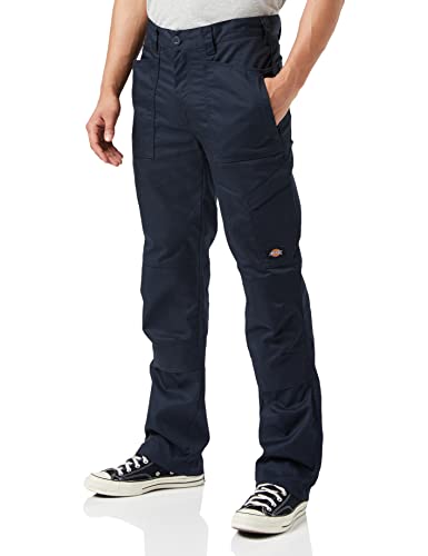 Dickies Action Flex Pants, Trouser Uomo, Blu (Navy Blue), 26W/32L