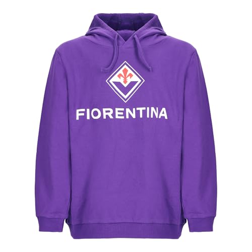 Only4Fan Srl Acf Fiorentina Felpa Con Cappuccio Kid, 10 Anni