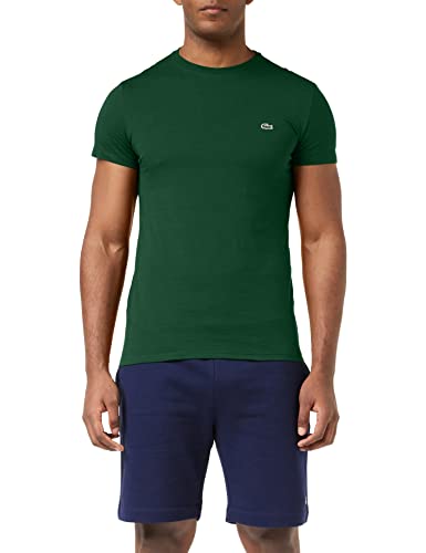Lacoste Th6709, T-Shirt Uomo, Green, 4Xl