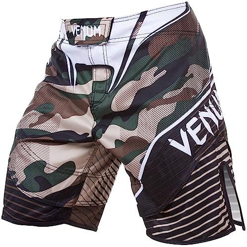 Venum Pantaloncini Da Allenamento Hero, Camouflage Nei Toni Del Marrone, Uomo, Training Shorts Camo Hero, Green/Brown, Xl