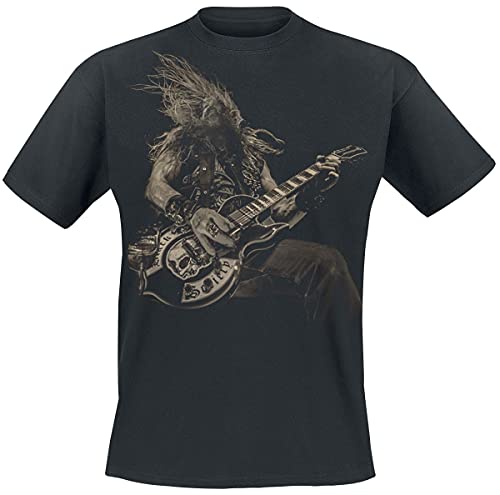 Zakk Sabbath Z Icon Uomo T-Shirt Nero M 100% Cotone Regular