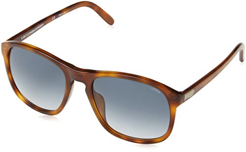 Lozza Sl1845L Occhiali, Blu (Avana Chiara Lucida), 55 Uomo