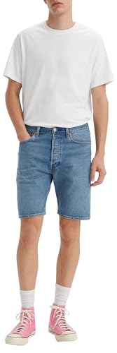 Levi'S 501 Original Shorts, Pantaloncini Di Jeans Uomo, 9Am On Battery Short, 32W