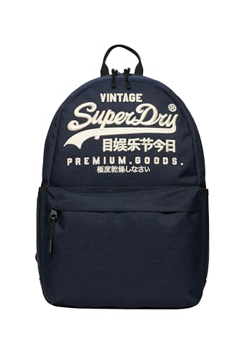 Superdry Zaino Y9110262A Cotone Blu