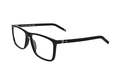 Tommy Hilfiger Montatura Th 1742 08A Black Grey 56/16/145 Uomo