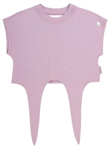 Champion Rochester 1919 Eco Future W-Circular Recycled Cotton Cropped S/L T-Shirt, Lilla Pastello, M Donna