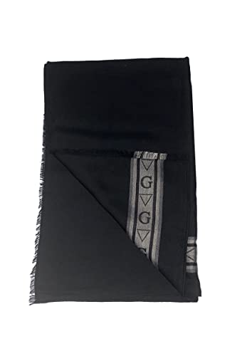 Guess Sciarpa Uomo G Logo 80X180 Am9260Mod03 Black