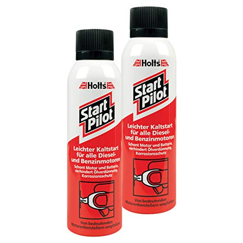Holts 2 Avviatori A Freddo Start Pilot, Avviatore Di Avviamento A Freddo, Spray Per Motore Diesel, Benzina, Accessori Per Motore, Protezione Contro La