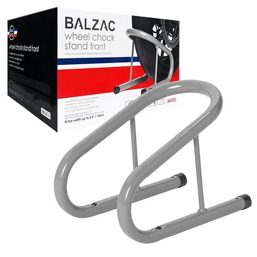 Balzac Cavalletto Blocca Ruota | Pneumatici 90-140Mm | Acciaio Resistente