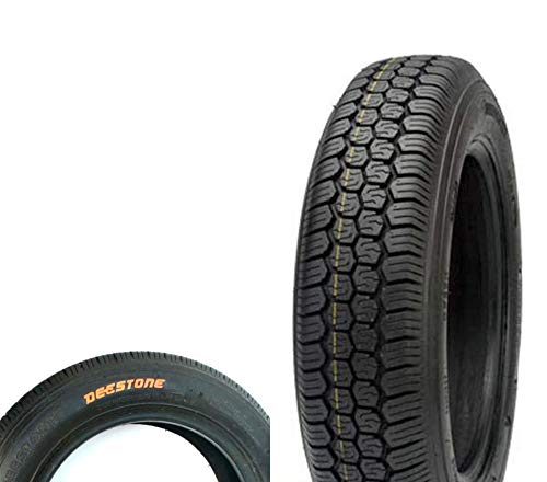 Deestone Egd12Tyd Pneumatico 125-12C Rinforzato 8Pr 81J Tubeless Tl Per Ape P I A G G I O E Vecchia F I A T 500 Epoca Ruota Gomma Copertone