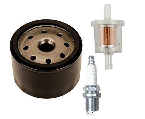 Oxoxo - Filtro Olio Con Filtro Carburante 493629, Ricambio Per Briggs & Stratton 492056 492932 492932S 695396 696854 795890 842921 4154