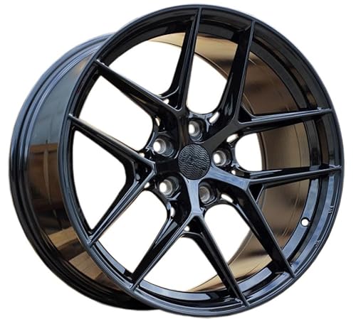 Set, 4 Cerchi, Haxer Hx044 18X8 5X120 Et35 Bp - Perl Nero