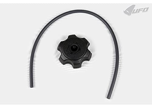 Ufo Plast Tappo Serbatoio/Gas Cap Nero/Black Compatibile Con Kawasaki Kx 125 Dal 1994 Al 2018 Kx 250 Dal 1994 Al 2018 Kx 500 Dal 1994 Al 2021