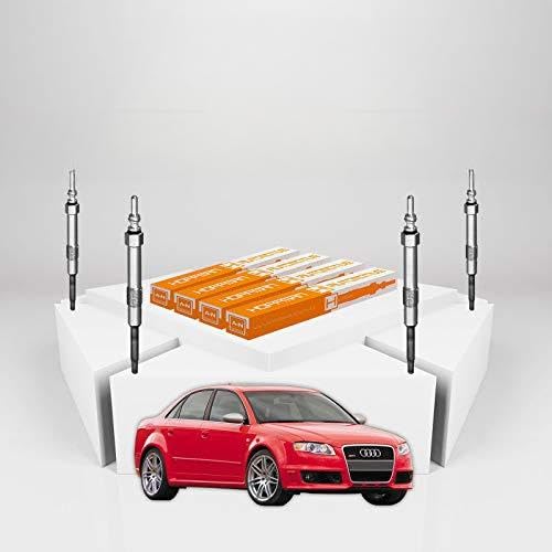 Kit 4 Candelette A4 B7 2.0 Tdi 103Kw 140Cv 2006 -> Cgp002
