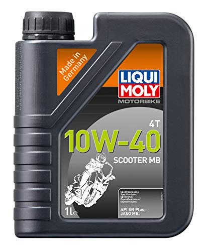 Liqui Moly Olio Motore 4T 10W-40 Scooter Mb 1L - Confezione Da 12 Pezzi