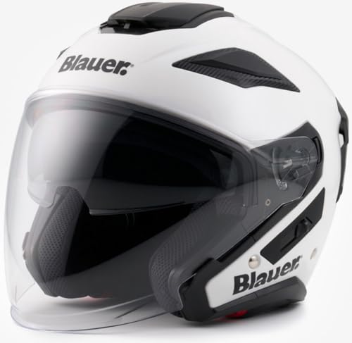 Casco Blauer Jet - Jj01 Mono Bianco Xl