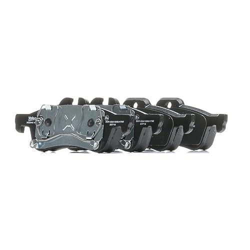 Valeo - Imbottiture Per Freni First - 302040 - Set Di 4 Imbottiture - Asse Posteriore - Completamente Dotato Di Accessori Montati.