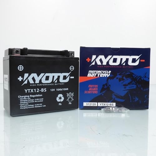 Batteria Kyoto Per Scooter Piaggio 300 Beverly 2009-2010 Ytx12-Bs Sla / 12V 10Ah