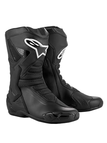 Alpinestars Stivali Da Moto Smx 6 V3, Colore Nero, 46 Eu