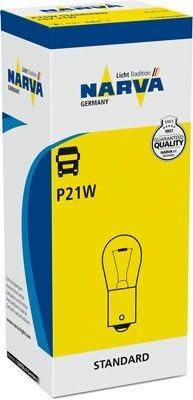 Narva 1X Auto Lamp P21W / 21W / 24V / Ba15S / Bulb Automotive