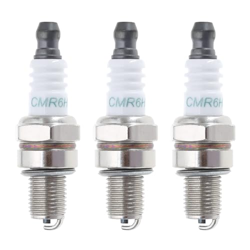 Ototec 3 Pezzi Cmr6H Candela Compatibile Con Stihl Fs90 Fs100 Fs110 Fs90R Fs100R Fs110R Parti Di Ricambio Per Trimmer Accessori Per Attrezzi Da Giardi