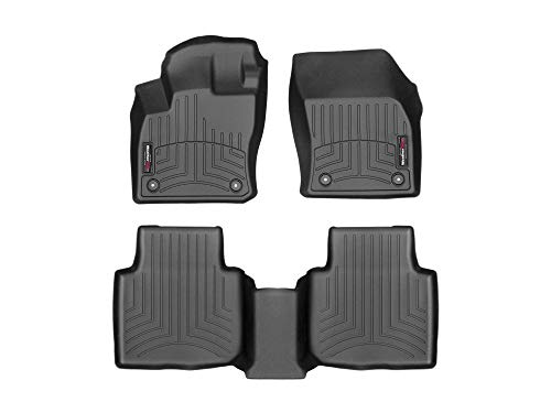 Tappetini Auto Su Misura Compatibile Per Tiguan Allspace 2017/19 - Nero - 1° E 2° Fila Weathertech Floorliner