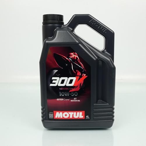 Motul 300V Road Racing 10W50 4T 100% Sintetico 4L Per Moto