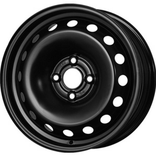 Cerchi In Lega Acciaio 4X100 Mat Black