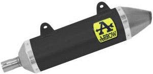 Arrow Marmitta Omologata Thunder Alluminio Dark Um Dsr 125Ex '18 Ric.Originale + Ric.Arrow