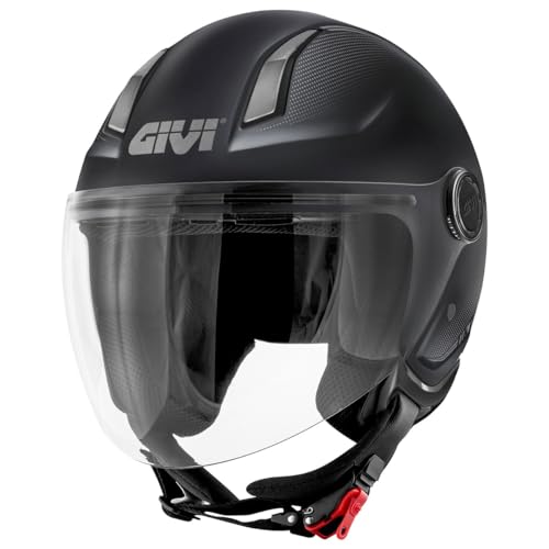 Givi Casco Demi Jet 11.7 Nero H117Bn90059 Taglia L