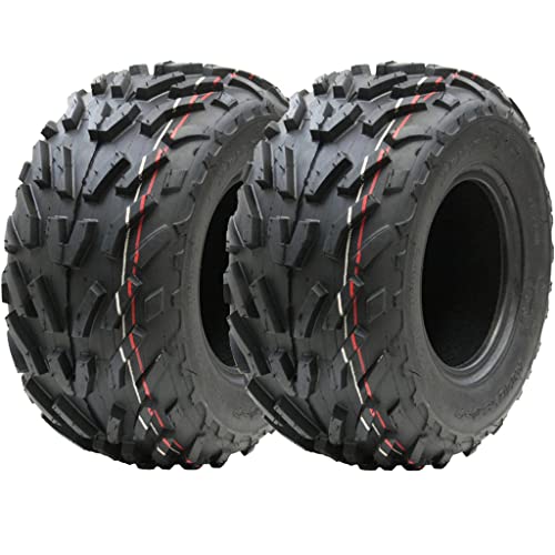 Parnells - 2 Set Di Pneumatici Tubeless Atv Quad, 16X8.00-7, 4 Strati P329 Wanda Con Profondità Battistrada 12 Mm, Diametro 406 Mm, Larghezza 185 Mm,