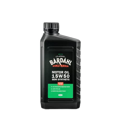 Bardahl Classic Motor Oil Sae 15W50 Semi Sintetico Per Lubrificante Motori Benzina Auto Dopo 1970 1 Lt